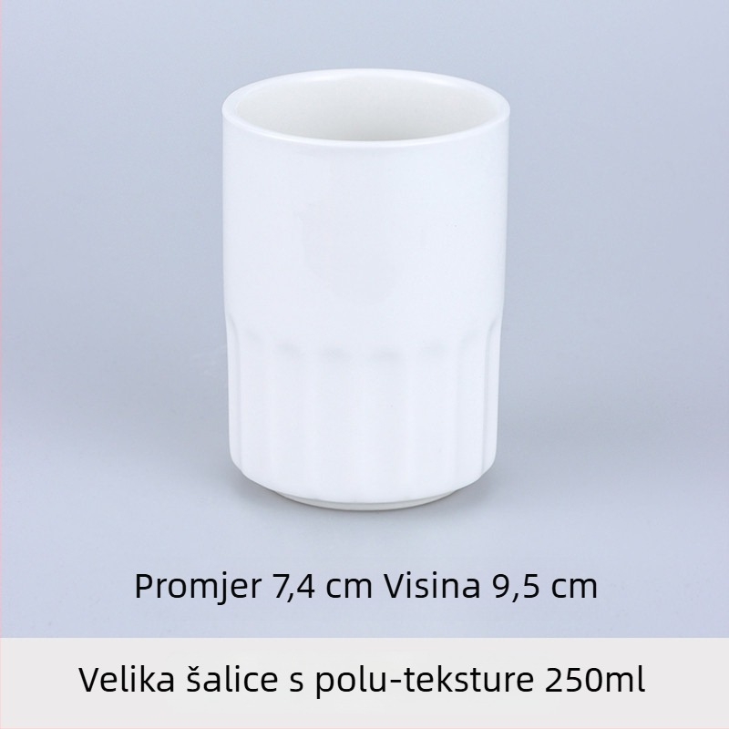 Keramička šalica za čaj za hotele i restorane, kineski stil, jednostavan stil