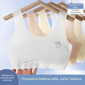 Pamukasti top bez rukava za tinejdžerice – lagan i prozračan za ljetne dane