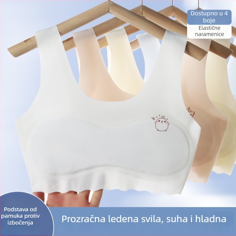 Pamukasti top bez rukava za tinejdžerice – lagan i prozračan za ljetne dane