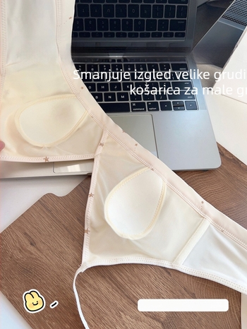 Push-up grudnjak, košarica 3/4, tanak oblikovani košarica, najlon materijal, bez žice