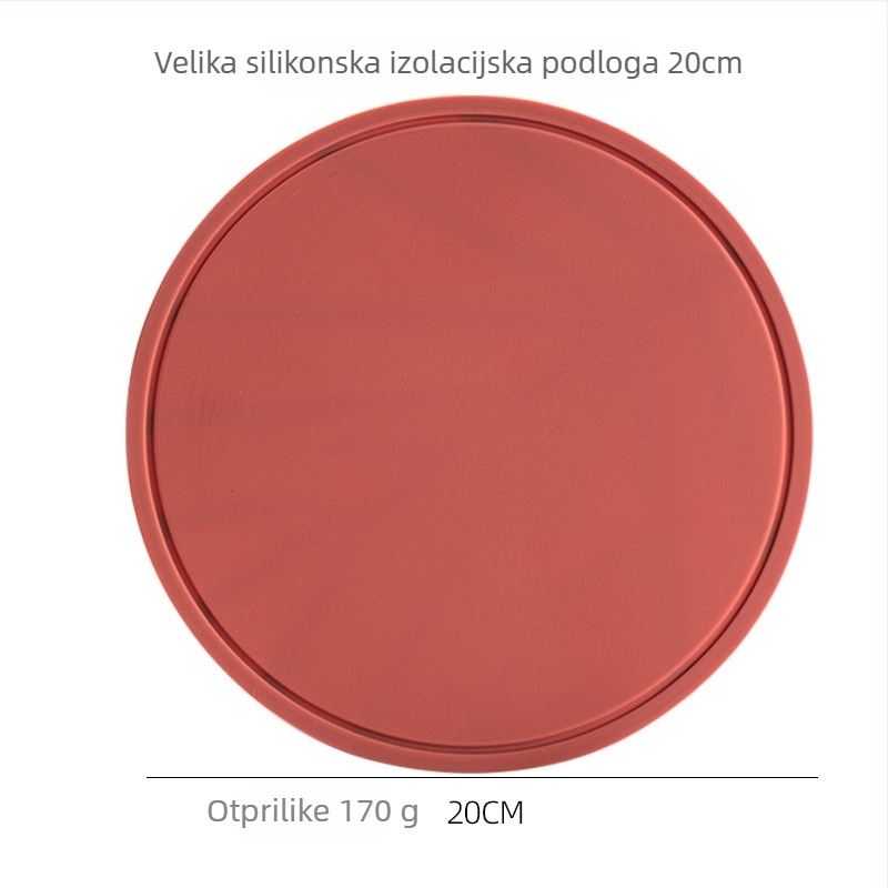 Butterfly kružna silikonska podložka za kuhinju – višestruka upotreba za tanjure, zdjele i čaše