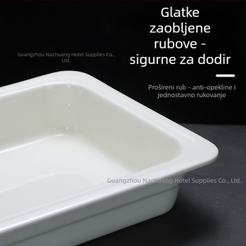 Keramičko bufet posuđe za hotele, kvadratni i okrugli oblik, keramika, marka ZHILISHI, kineski stil