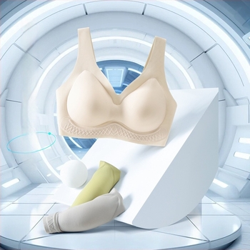 5D Jelly Lift bešični grudnjak s mekanom podrškom, podizanje i protiv opuštanja, skupljanje grudi, stražnji zatvarač, bežični