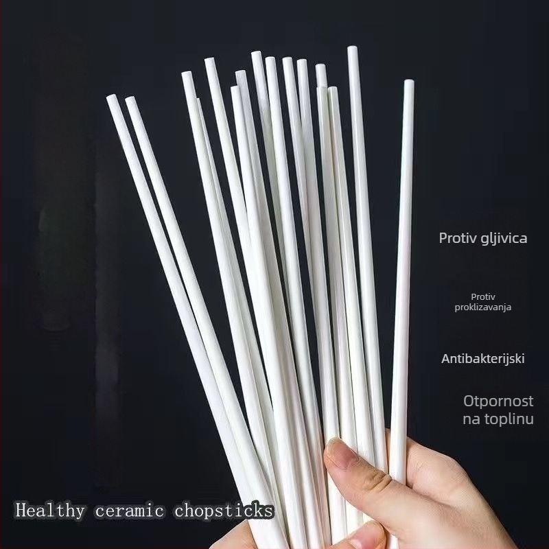 Keramički držač za žlice, set od 10 komada, minimalistički modern dizajn, dvostruka upotreba za kućnu i hotelsku upotrebu