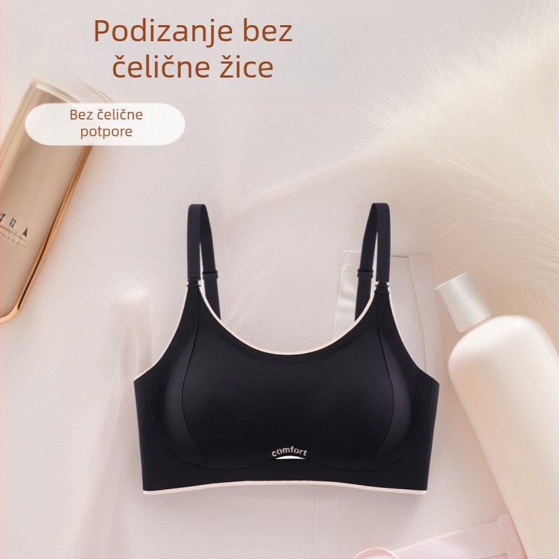 Bezšivni grudnjak s mekom podrškom za male grudi, podizanje i oblikovanje