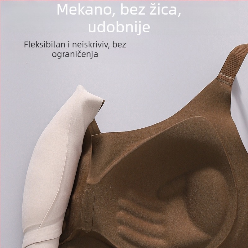 Bezšivni grudnjak s mekom podrškom za male grudi, podizanje i oblikovanje