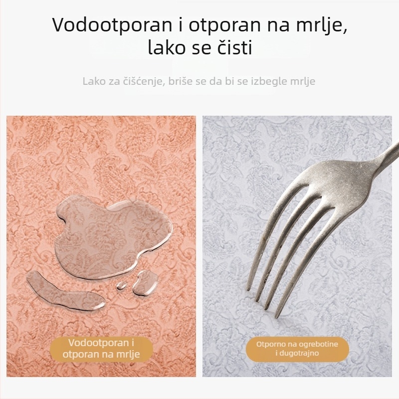 Kožna kvadratna podložka za stol, Ning xin, nordijski stil