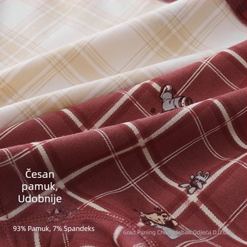 Muške pamukne bokserice sa srednjom talijom, bezšivne, prozračne, za odrasle muškarce