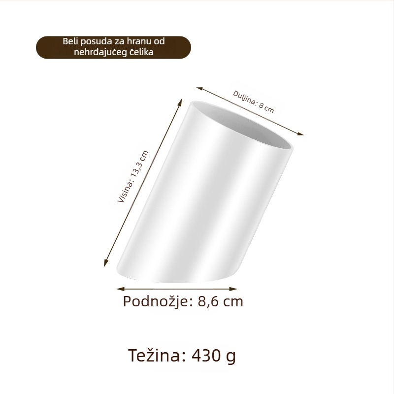 Nehrđajuće čelične klipse za hranu i mali pladanj za švedski stol – moderni minimalistički stil, za komercijalnu i kućnu upotrebu, prilagodljivo