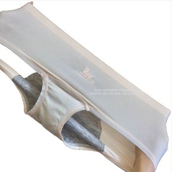 Ženske bezšivne menstrualne gaćice – srednji struk, najlon 95% i Spandex 5% podstava