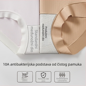 Damske bešivne gaćice visokog struka za oblikovanje tijela, kontrolu trbuha, plus veličina, podizanje stražnjice