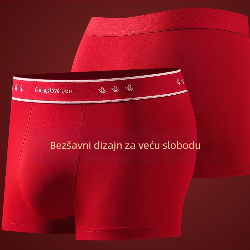 Muške bokserice od pamuka, prozračne, pletene, 90–95% pamuka, sve sezone