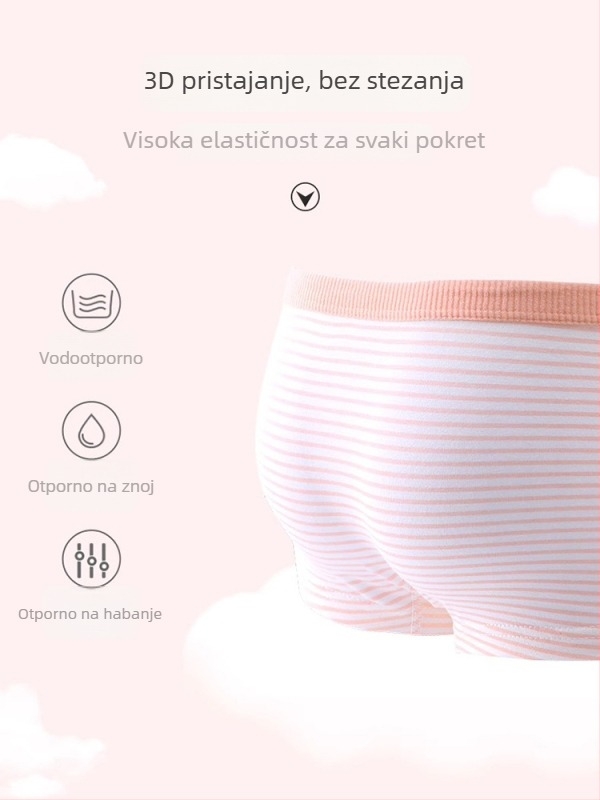 Dječje bokserice od pamuka za proljeće-ljeto, za djevojčice