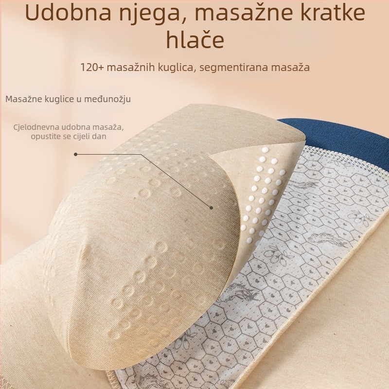 Cordyceps masažne pamučne muške bokserice antibakterijske