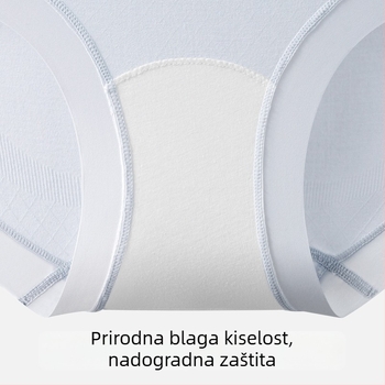 Ženske gaćice Herbal Primary Color, antibakterijska polilaktična kiselina, udoban srednje visine struka, bešivne, visoka elastičnost, koži prijateljne