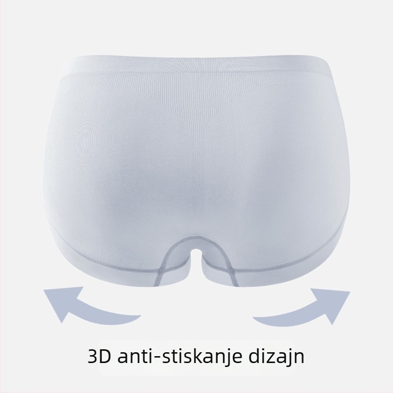 Ženske gaćice Herbal Primary Color, antibakterijska polilaktična kiselina, udoban srednje visine struka, bešivne, visoka elastičnost, koži prijateljne
