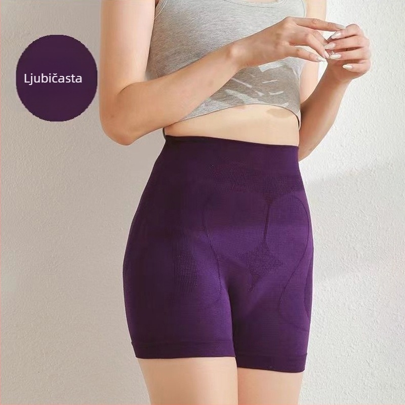 Ženske bezšivne shapewear šortkice za kontrolu trbuha i podizanje stražnjice, visok struk, prozračan i udoban, plus veličina