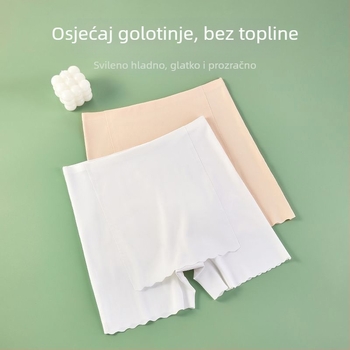 Ženske leggin hlačice s visokim strukom za zaštitu od prozirnosti, tanke i prozračne za ljeto
