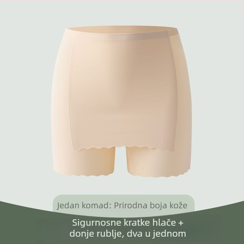 Ženske leggin hlačice s visokim strukom za zaštitu od prozirnosti, tanke i prozračne za ljeto