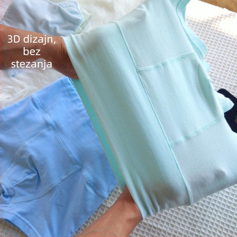 Dječje gaćice za dječake s visokim strukom, 95% pamuk, Klasa A, za dob 3–8 godina, jesen 2024