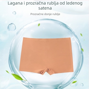 Ženske bokserice srednjeg struka od najlona (86%), jednofarbene, gaćice od pamuka 100% i podstava od spandeksa