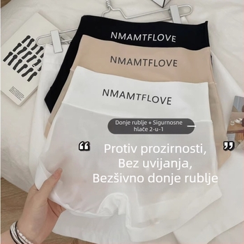 Ženske bokserice od Ice Silk, funkcija protiv izlaganja, glavni materijal nylon 70–80%, pređa 11–20D, srednji pojas