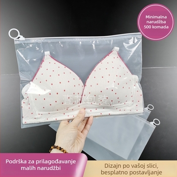 Vrećica za pakiranje donjeg rublja, PE+CPE materijal, prodajno pakiranje, otisak logotipa