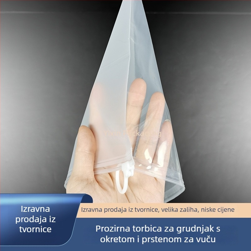 Vrećica za pakiranje donjeg rublja, PE+CPE materijal, prodajno pakiranje, otisak logotipa