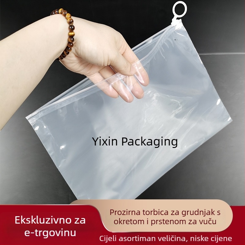 Vrećica za pakiranje donjeg rublja, PE+CPE materijal, prodajno pakiranje, otisak logotipa