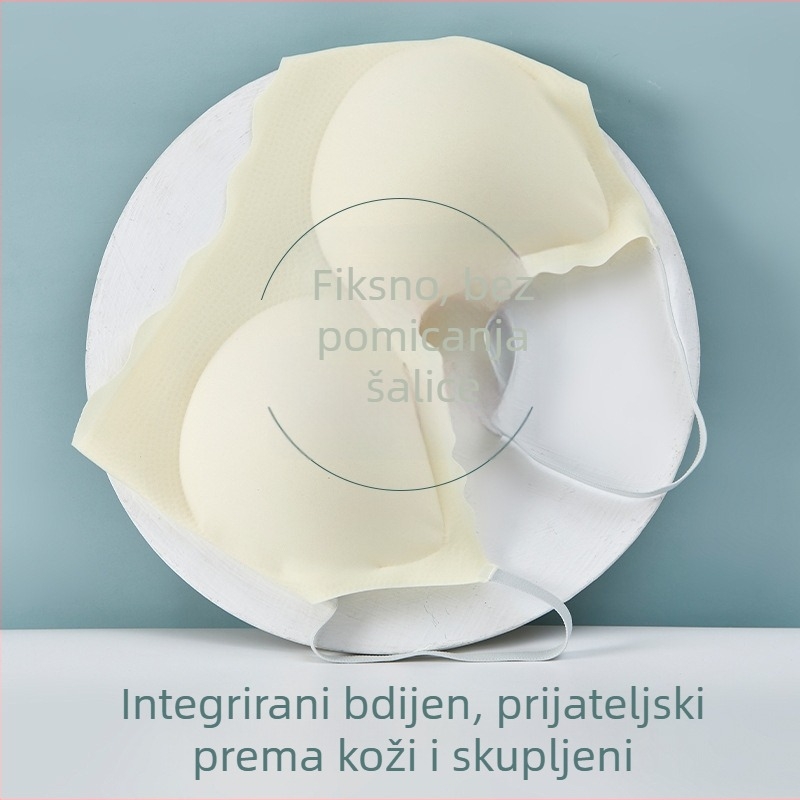 Grudnjak s punim čašicama, tanko oblikovane čašice od spužve, led-silka tkanina, čvrste naramenice, vest-stil