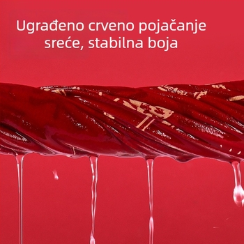 Crvene muške gaćice, antibakterijske, 10A, godina zodijaka, boxer gaćice