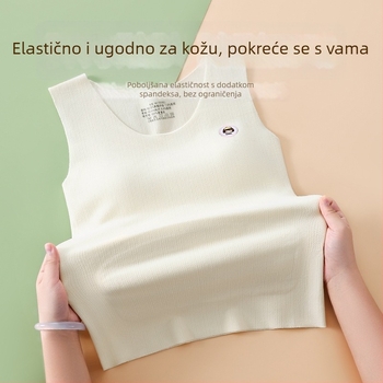 Dječja termalna vesta za jesen-zimu, s umetkom za prsa