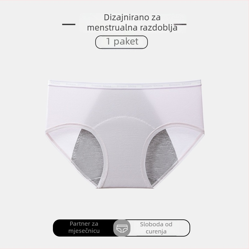 Menstrualne gaćice za djevojke, zaštita od curenja, trokutaste gaćice