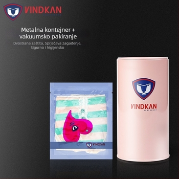 Ženske pamuk gaćice s niskim strukom, bezšivne, prozračne i antibakterijske, s magnetskom energijom.