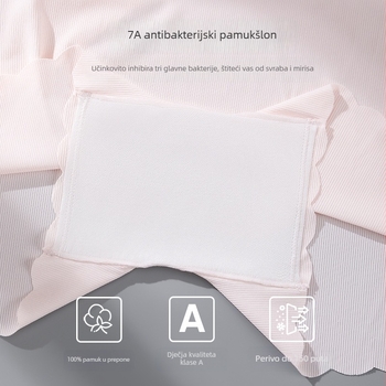 Ženske boxerice od ice silk materijala s pamukom u području prepona, pletene, vanjski najlon, 31-40D, srednja visina struka