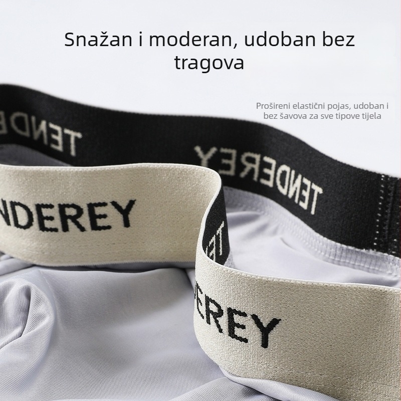 Muške bokserice od ledene svile, izuzetno tanke, osvježavajuće, brzo sušeće, udobne