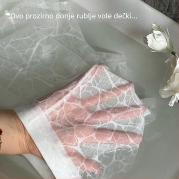 Muške prozračne šorceve od najlona s leopard uzorkom jacquard, srednji pojas, podstava 70–80% najlona