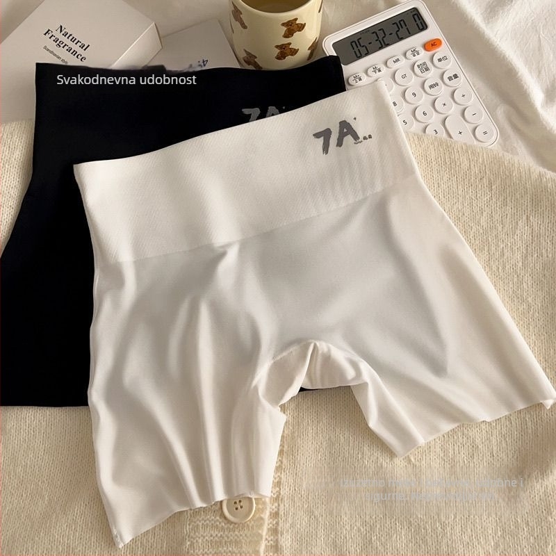 Ženske bezšivne šortse s visokim strukom, tri u jedan protiv prozirnosti, bez rolanja, oblikovanje trbuha i podizanje bokova, Ice Silk podstava