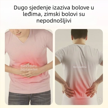 Termalna vesta s plišastim podstavom, prednji i stražnji džepovi, pulover s U-okruglim ovratnikom, od poliestera
