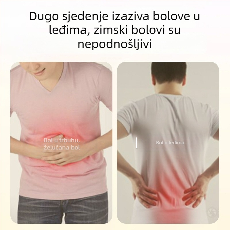 Termalna vesta s plišastim podstavom, prednji i stražnji džepovi, pulover s U-okruglim ovratnikom, od poliestera