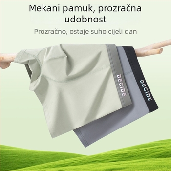 Nove muške pamučne bokserice, velike veličine, antibakterijske