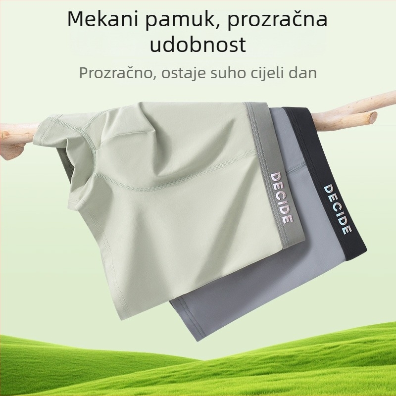 Nove muške pamučne bokserice, velike veličine, antibakterijske