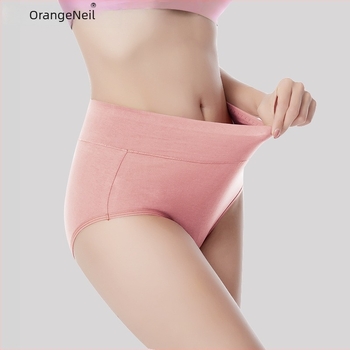 Ženske gaćice od pamuka s visokim strukom za oblikovanje: podizanje kukova, kontrola trbuha, podstava od viskoze