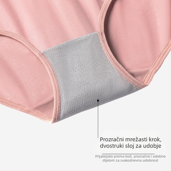 Ženske gaćice od pamuka s visokim strukom za oblikovanje: podizanje kukova, kontrola trbuha, podstava od viskoze