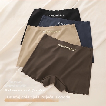 Ženske boxerice 2-u-1 s antibakterijskim najlonom, pamukom, prozračne, srednji pojas, ljeto