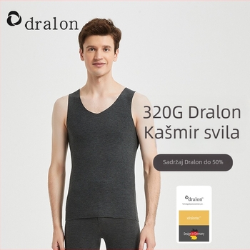 Termalna vesta De Velvet, V-izrez, Akril vlakna 50-70%, Ultra debela 301-350 g/m2, Zadržava toplinu