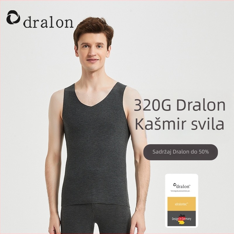 Termalna vesta De Velvet, V-izrez, Akril vlakna 50-70%, Ultra debela 301-350 g/m2, Zadržava toplinu