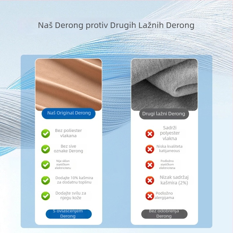 Termalna vesta De Velvet, V-izrez, Akril vlakna 50-70%, Ultra debela 301-350 g/m2, Zadržava toplinu