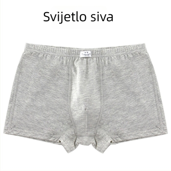 Muške boxerice od modalnog materijala, bez šavova, prozračne, upijaju znoj, srednji pojas, jednobojne