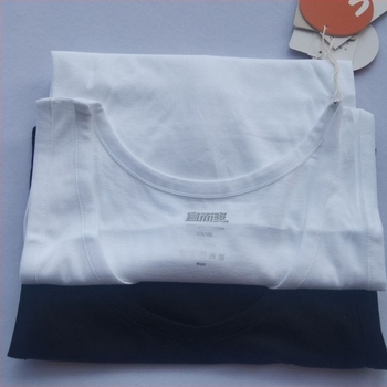 Yiershuang muška majica 100% pamuk, okrugli ovratnik, kratkih rukava, tanka tkanina 121-140 g/m2, ležerni stil